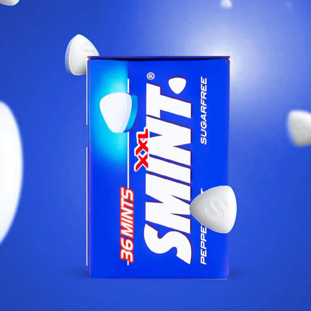 Smint Mix XXL 4 Packs (Strawberry, Spearmint, Peppermint, Sweetmint) Convenient 25g Tins Sold By VR Angel - Image 2