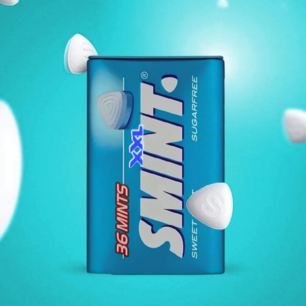 Smint Mix XXL 4 Packs (Strawberry, Spearmint, Peppermint, Sweetmint) Convenient 25g Tins Sold By VR Angel - Image 4