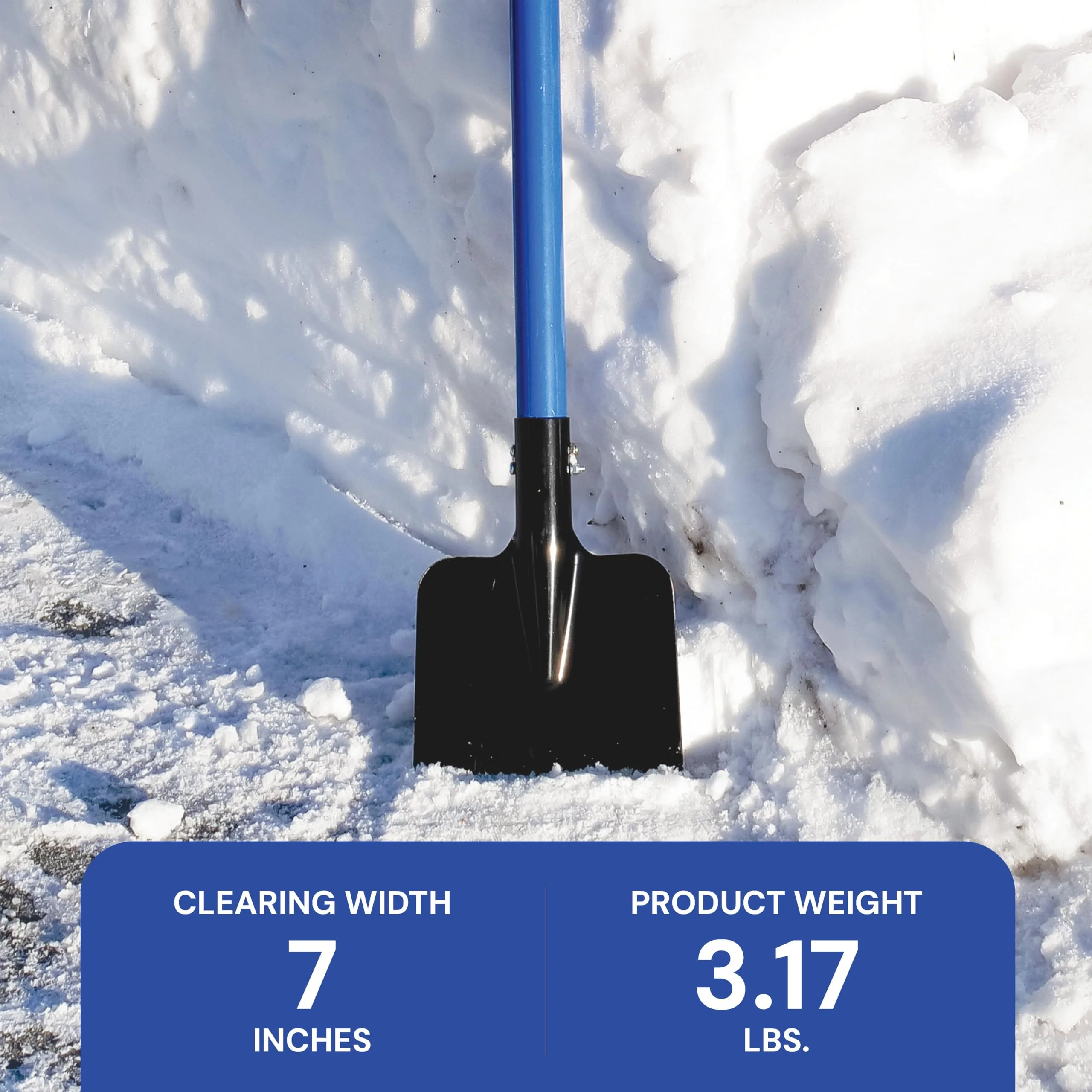 Snow Joe Ice Chopper with 7-Inch Carbon Steel Blade and Shock-Absorbing Handle, 3.2 Lbs - Portable and Lightweight Winter Scraper and Ice Remover for Driveway, Sidewalk, Garage, & Patio, SJEG700 - Image 7