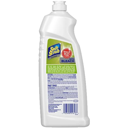 Soft Scrub Antibacterial Cleaner with Bleach Surface Cleanser, 36 Ounce (Pack of 6) - Image 8