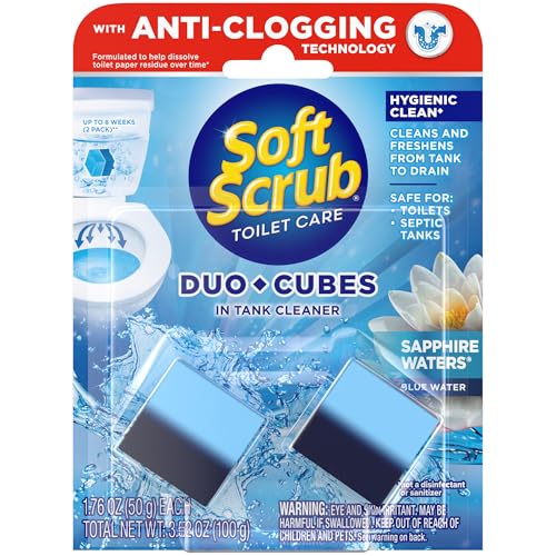 Soft Scrub DuoCubes In-Tank Toilet Cleaner, 2ct, Sapphire Waters (7 Pack) - Image 9