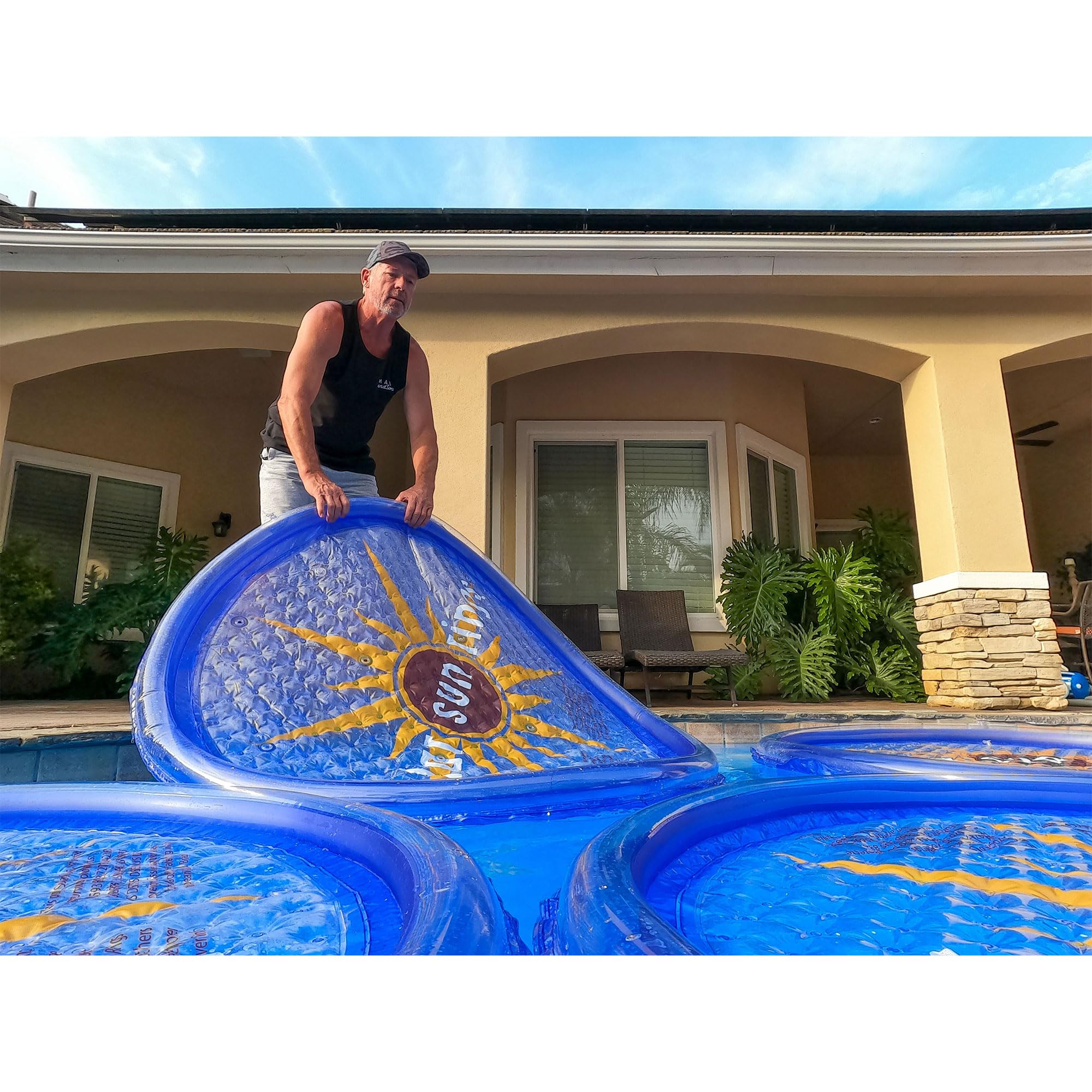 Solar Sun Rings 60 Inch Above Ground or Inground Swimming Pool Hot Tub Spa Heating Accessory Circula - Image 3