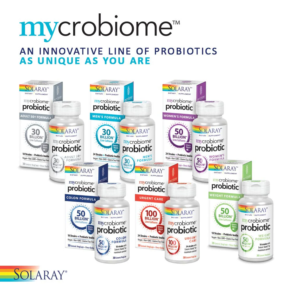 SOLARAY Mycrobiome Probiotic Urgent Care | Formulated to Support Healthy Digestion, Immune Function & More | 100 Billion CFU | 30 VegCaps - Image 4