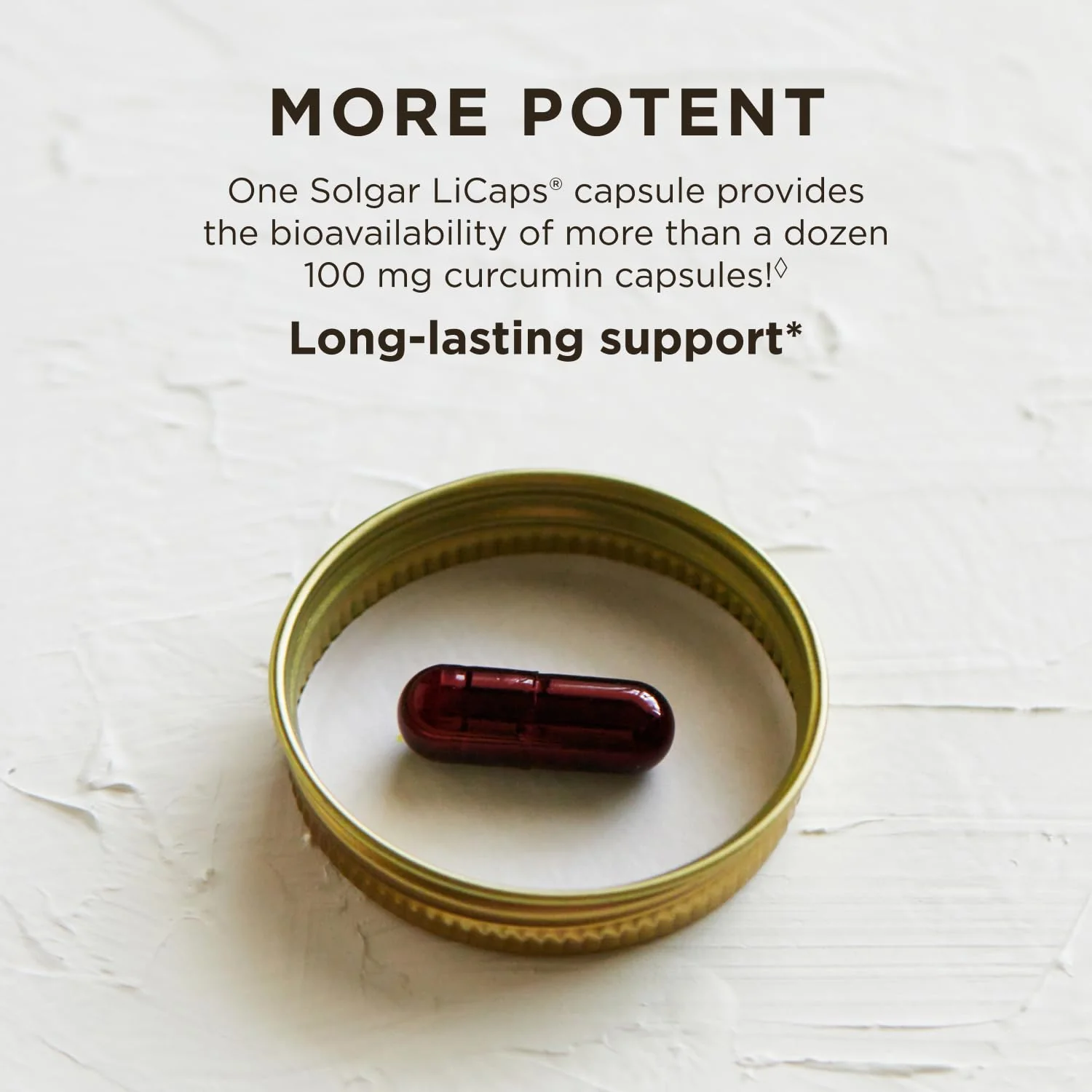Solgar Full Spectrum Curcumin - 105 LiCaps - Superior Absorption - Brain, Joint & Immune Health - Vegan, Gluten-Free, Non-GMO, Dairy Free - 105 Servings - Image 4
