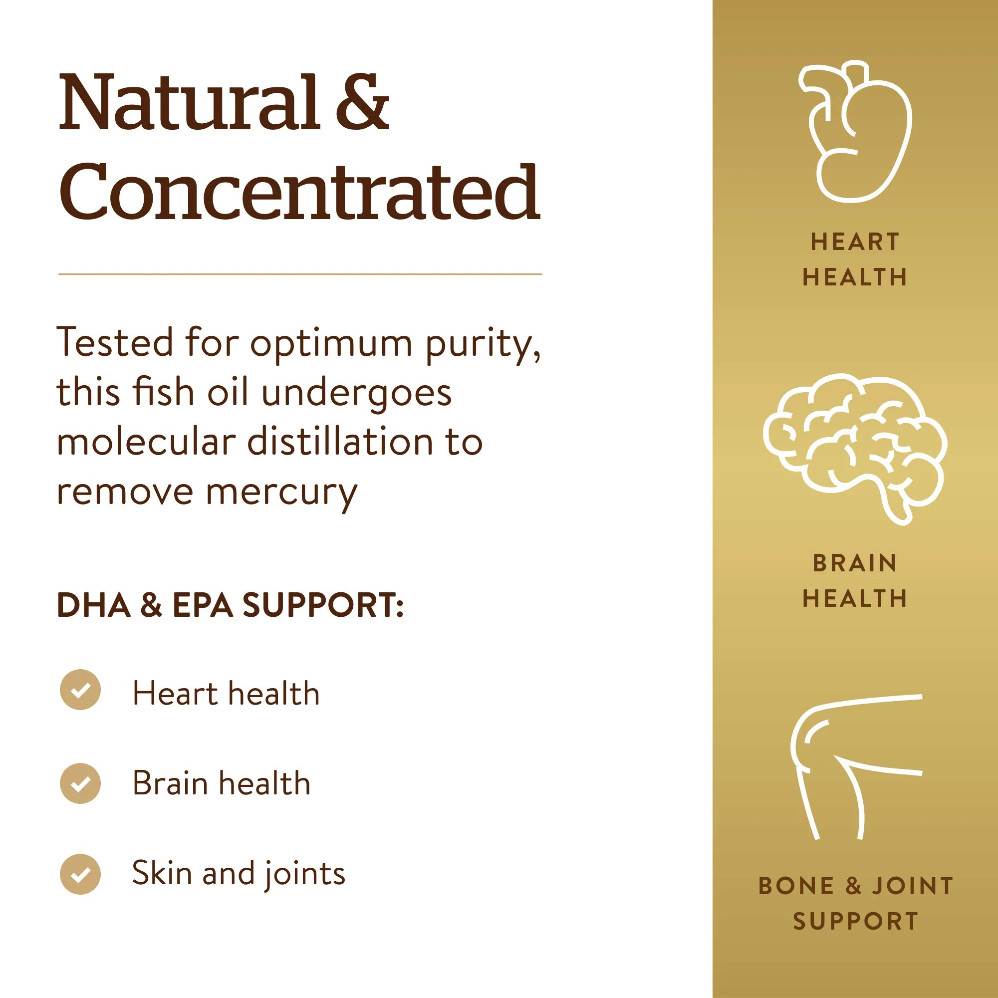 Solgar Omega-3 Fish Oil Concentrate, 240 Softgels - Image 4