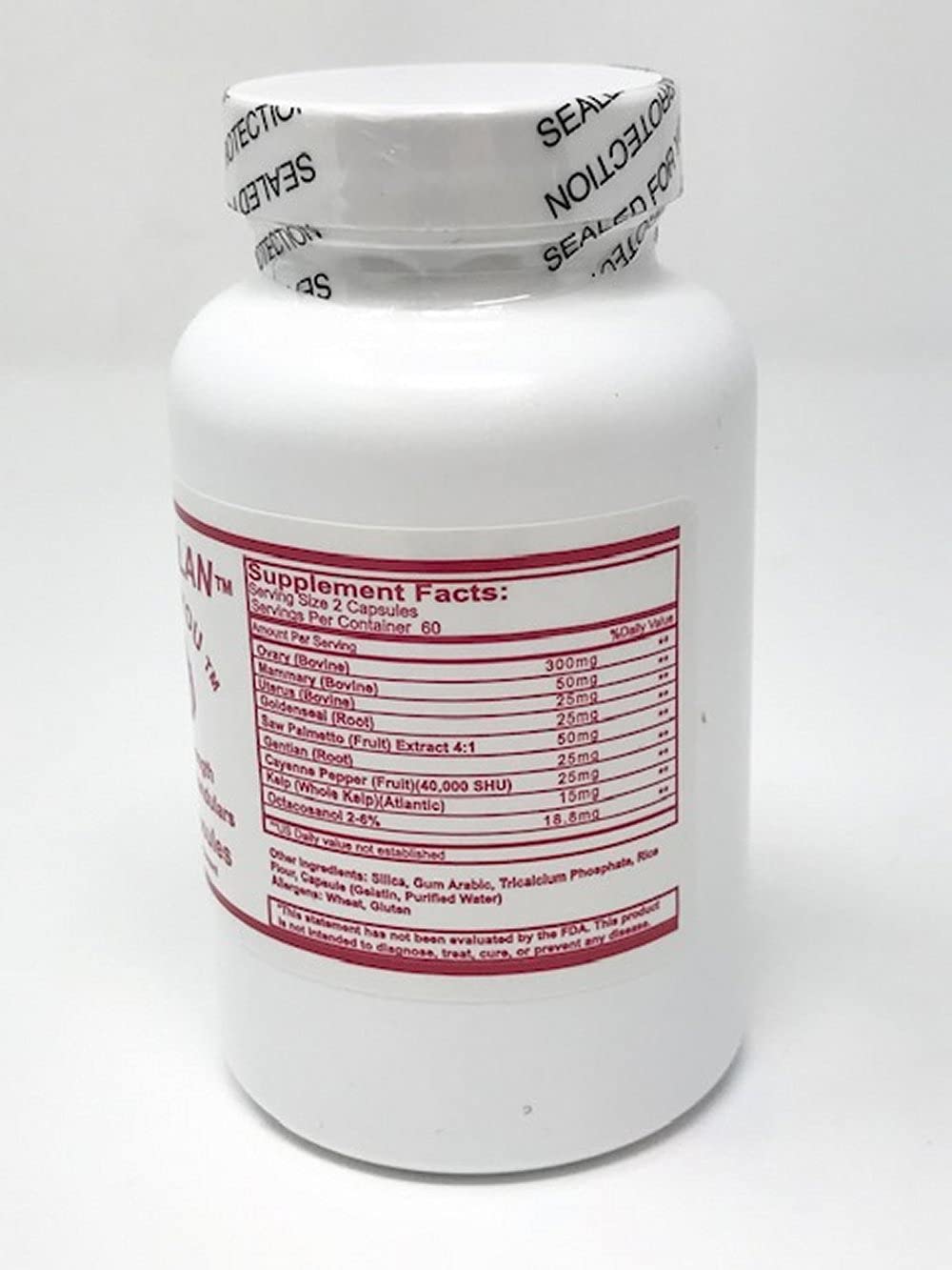SOR, Inc. OVA-Glan Feminizing Capsules for Crossdressing Men and Trans-Women 60 Count - Image 2