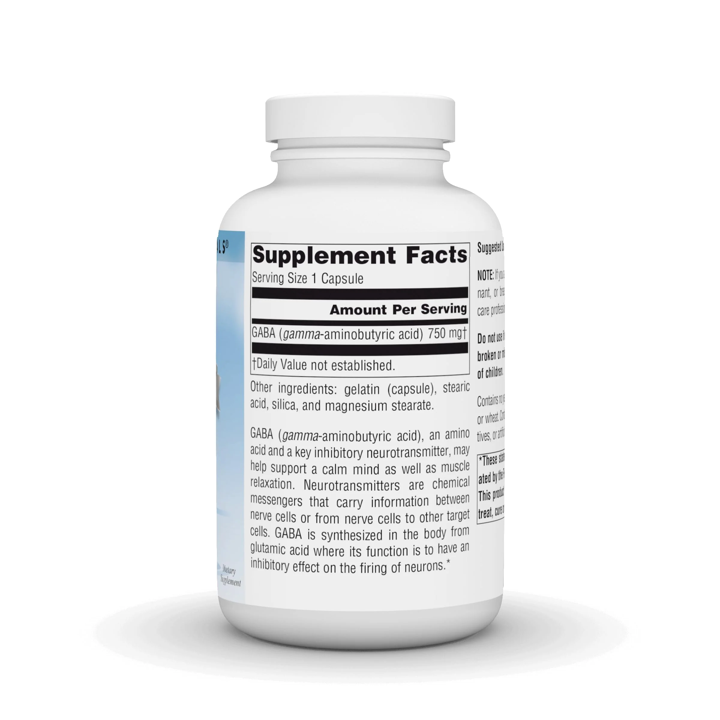 Source Naturals Serene Science GABA, for a Calm Mind, 750mg - 180 Capsules - Image 5