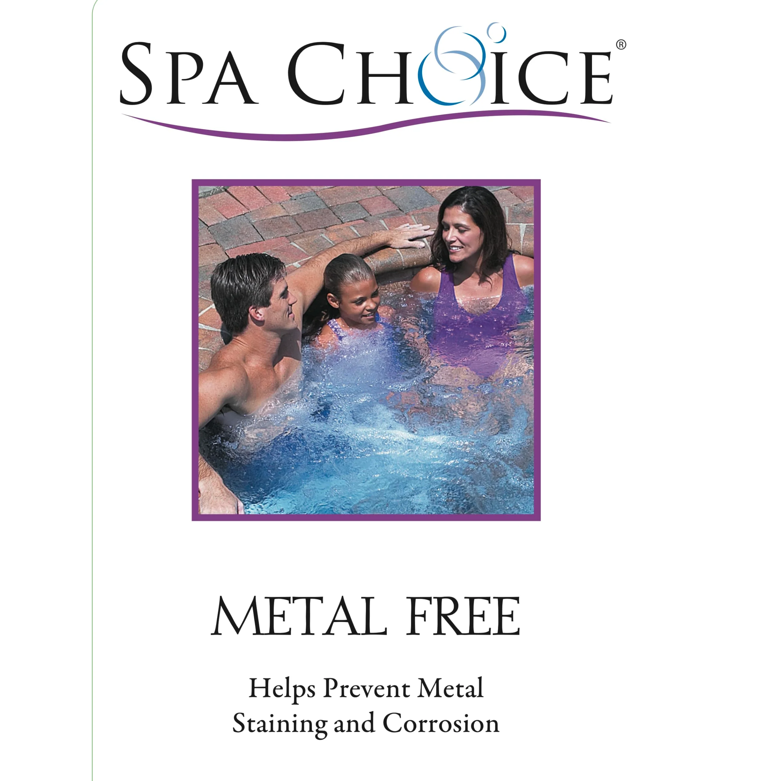 SpaChoice 1-Pint 2-Pack Premium Metal Free, Metal Gone for Spa Hot Tub, Made in USA - Image 3