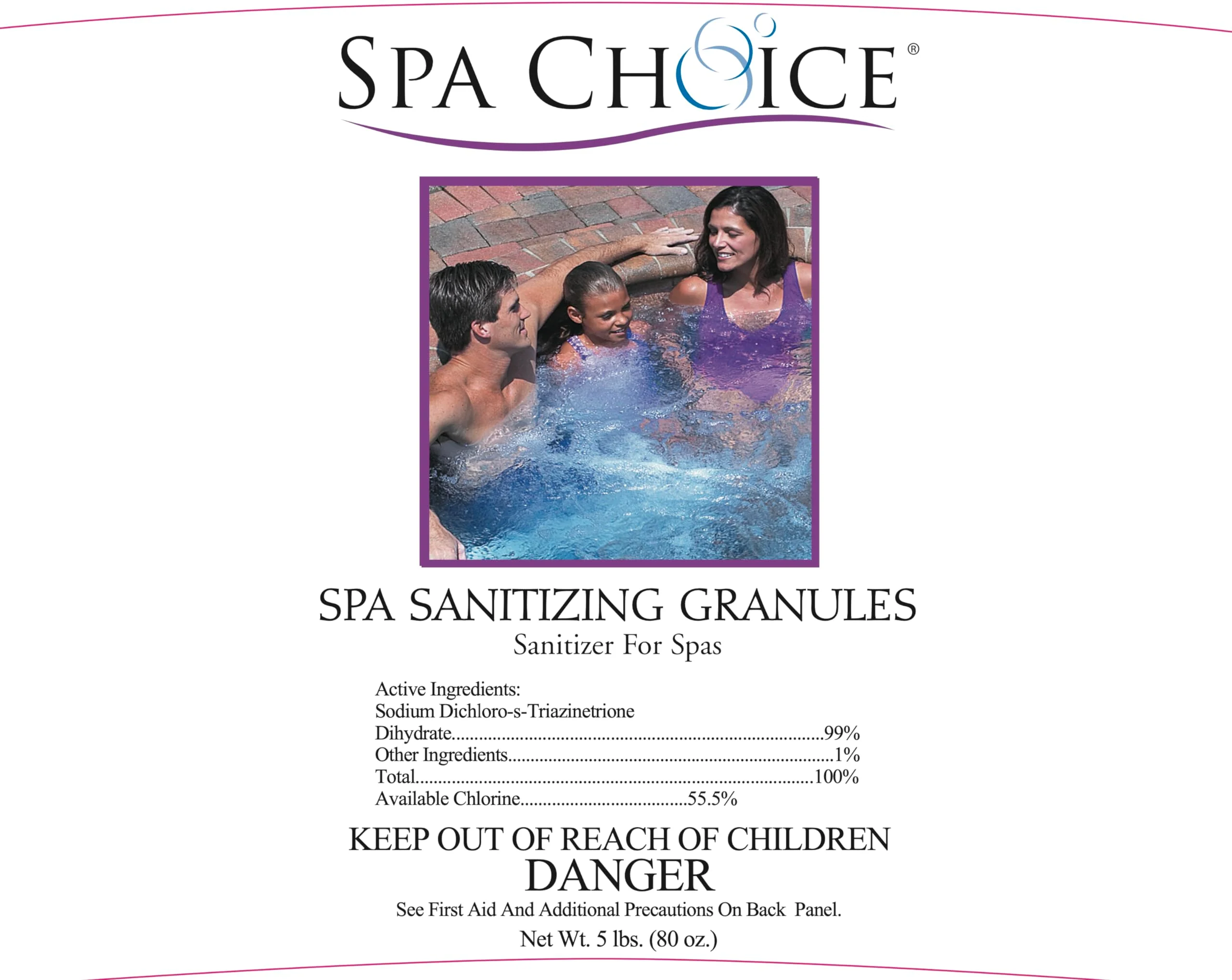 SpaChoice 5-Pounds Premium Spa Sanitizing Granules, Spa Chlorine Granules for Hot Tub, Made in USA - Image 5
