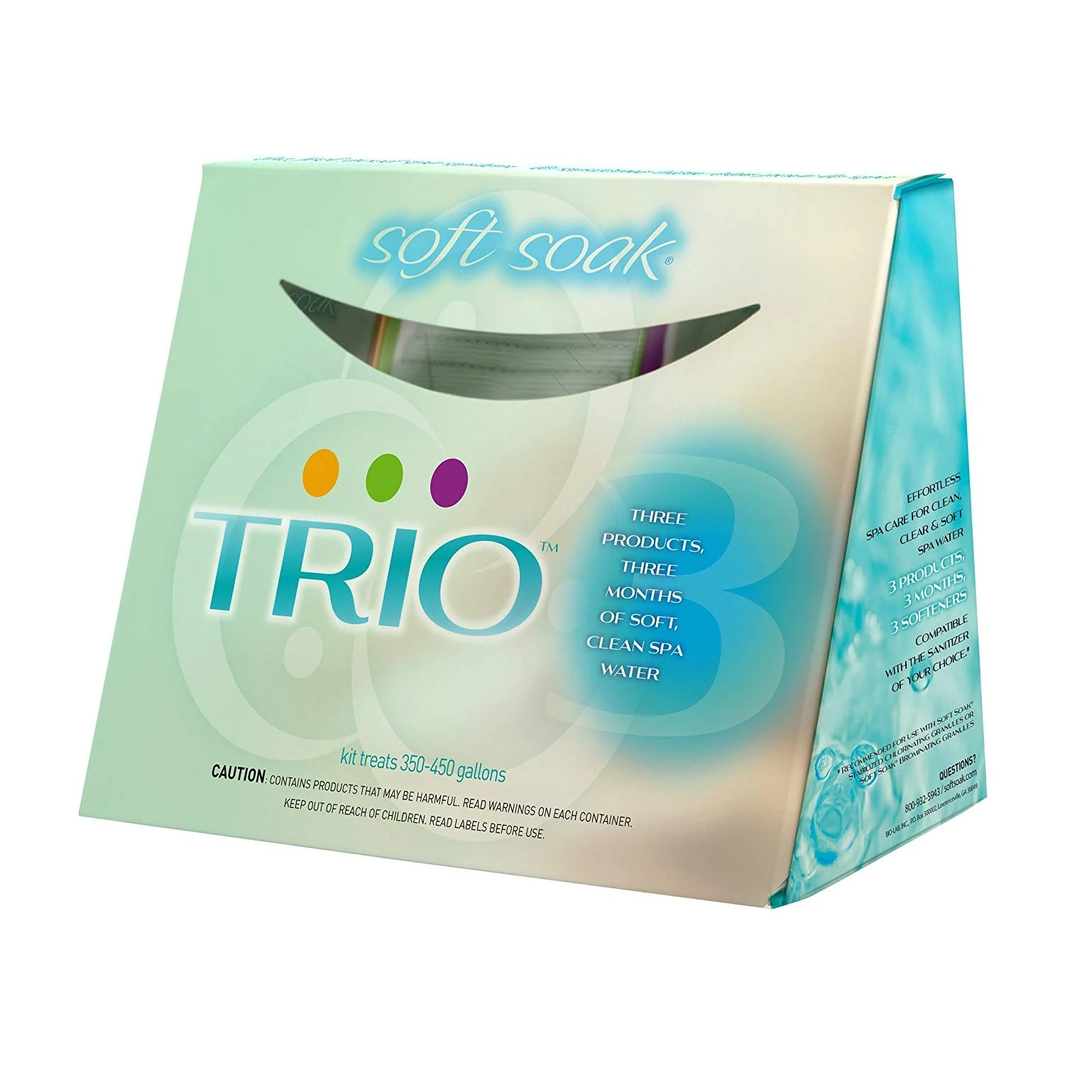 SpaGuard 43200 Trio Spa and Hot Tub 3 Month Pre Measured Water Softening Kit - Image 5