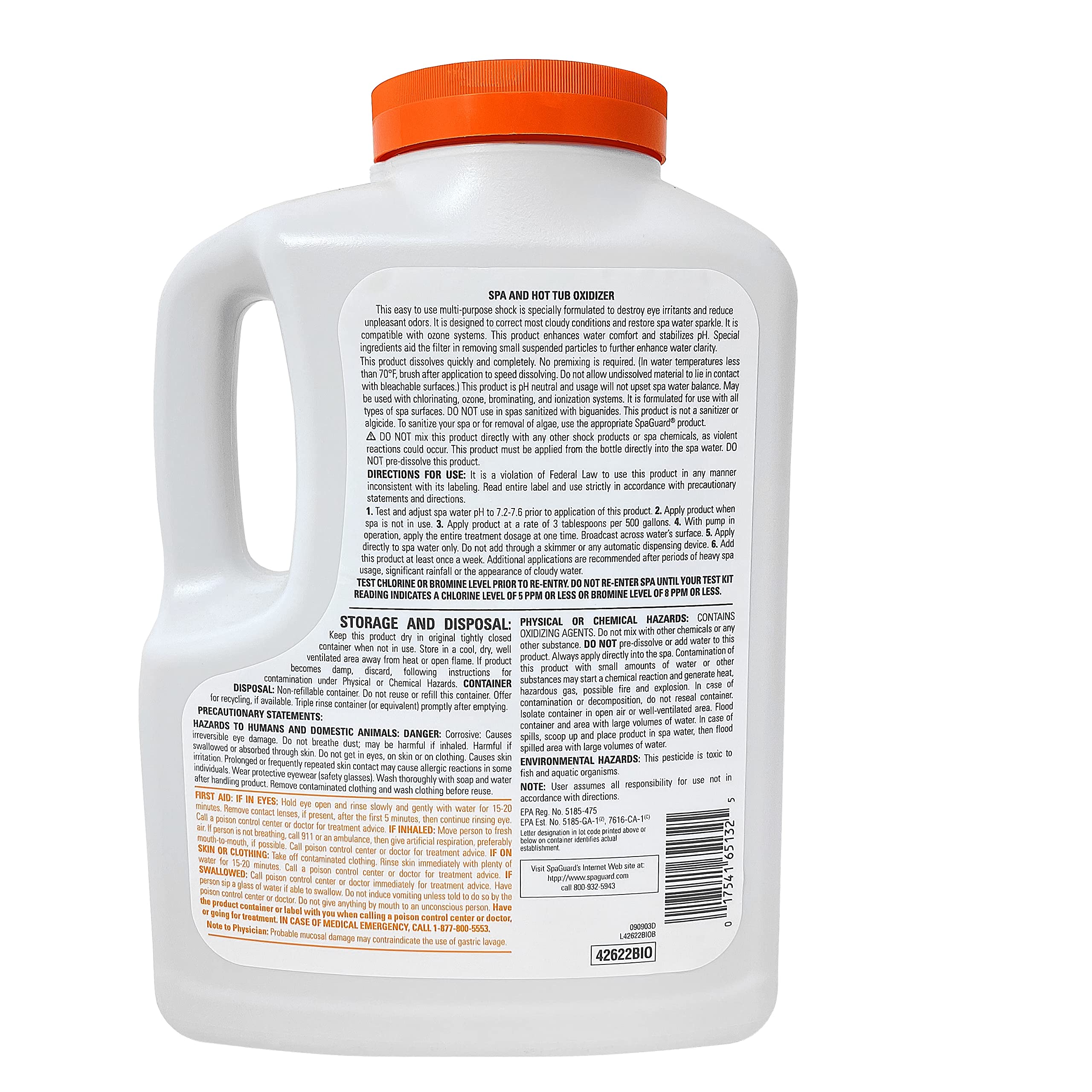 SpaGuard Enhanced Shock (6 lb) (2 Pack) - Image 2