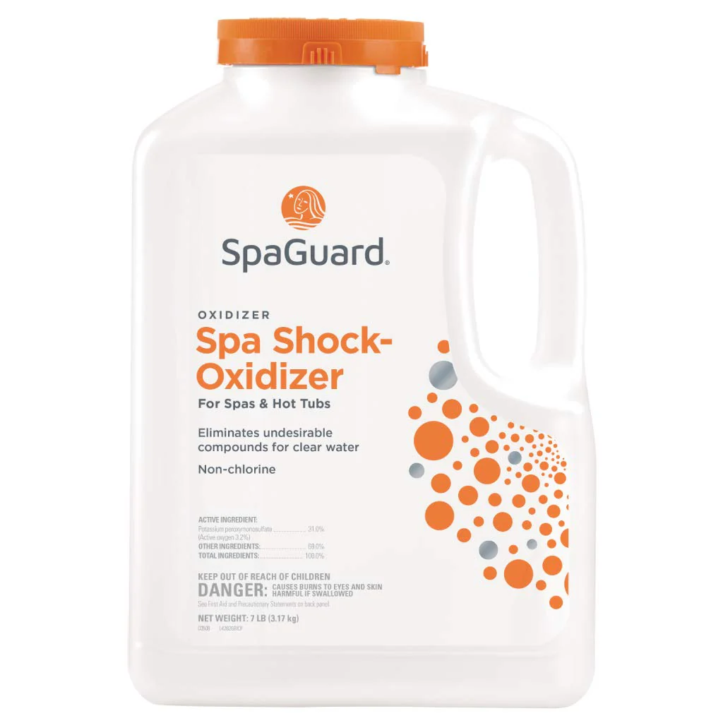 SpaGuard Spa Shock Oxidizer for Spas & Hot Tubs, 7 lb, Single, Non-Chlorine Oxidizer, Easy to Use, Quick-Dissolving Shock Treatment - Image 2