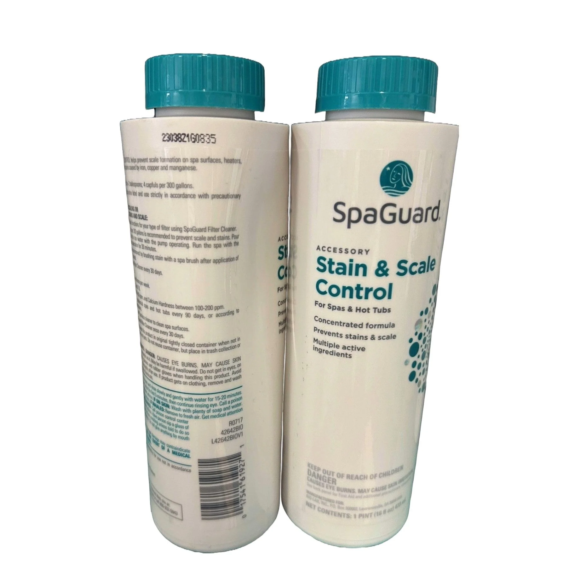 SpaGuard Stain & Scale Control for Spas & Hot Tubs, 1 Pint, Single, Concentrated Formula, Prevents Scale Formation, Removes Scale Build-up - Image 2