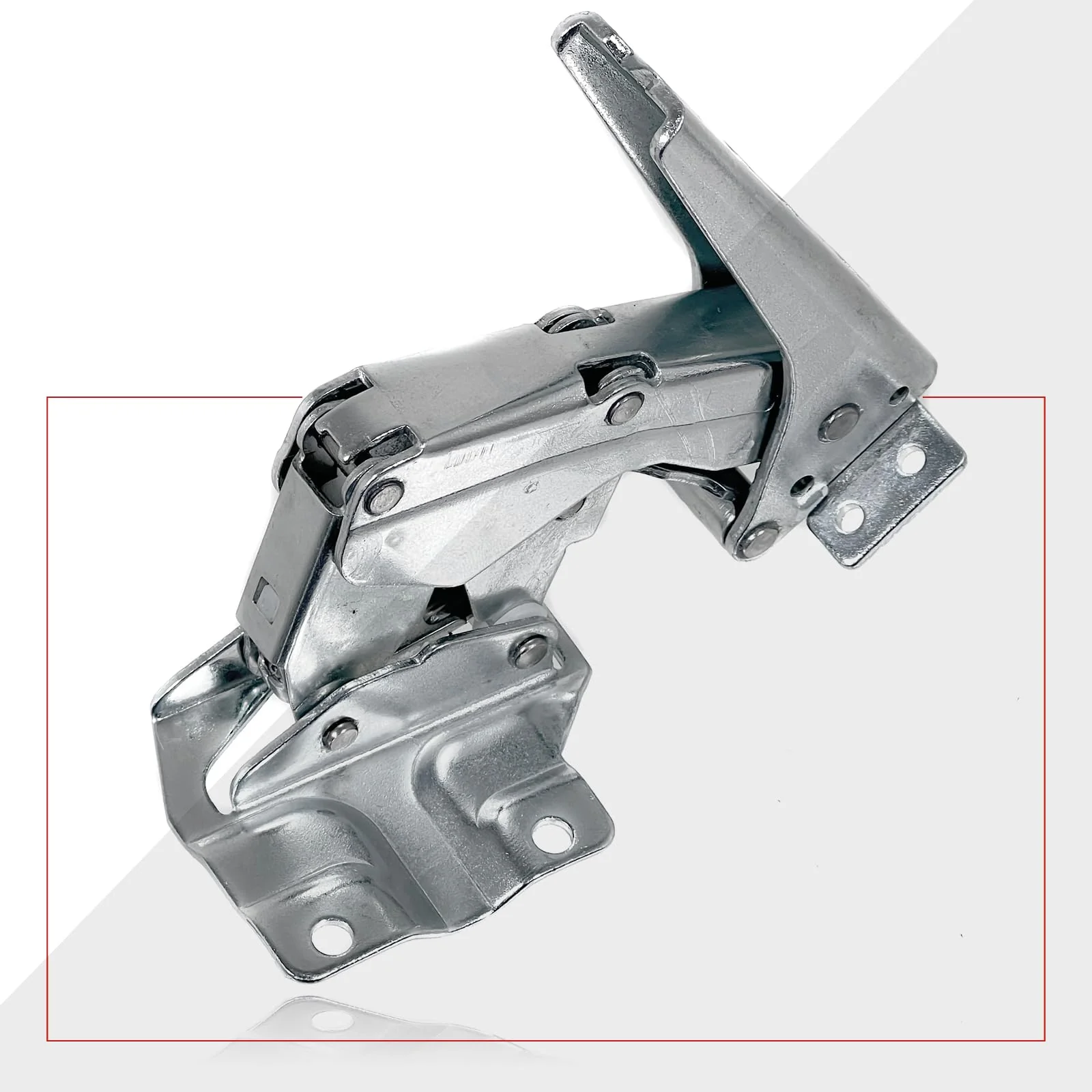 SPARES2GO Integrated Door Hinges Fits Hettich Type Fridge Freezer Set (Left & Right Hinges with Codes: 3306 3702 3307 3703 5.0 41.5) - Image 8