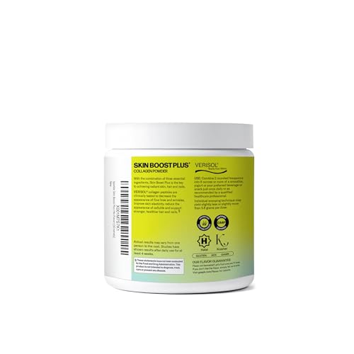 Sparkle Wellness VERISOL Bioactive Hydrolyzed Collagen Peptides | Collagen Powder Supplement with Vitamin C & Hyaluronic Acid for Hair, Skin, and Nail Health | Skin Boost Plus (No Flavor) [30-Serves] - Image 9
