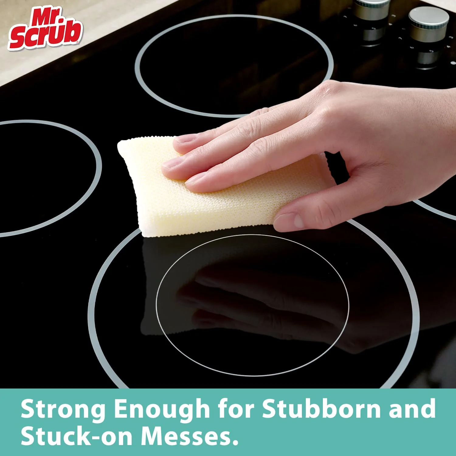 Sponges Kitchen Scrub Dish Sponge Scouring Pad, 24 Pads Cleaning Brush Dishwasher Soap Supplies, Dishwashing Dinnerware Towels Sink Pan Pot Cloth Rags Holder Bathroom Bathtub - Image 4