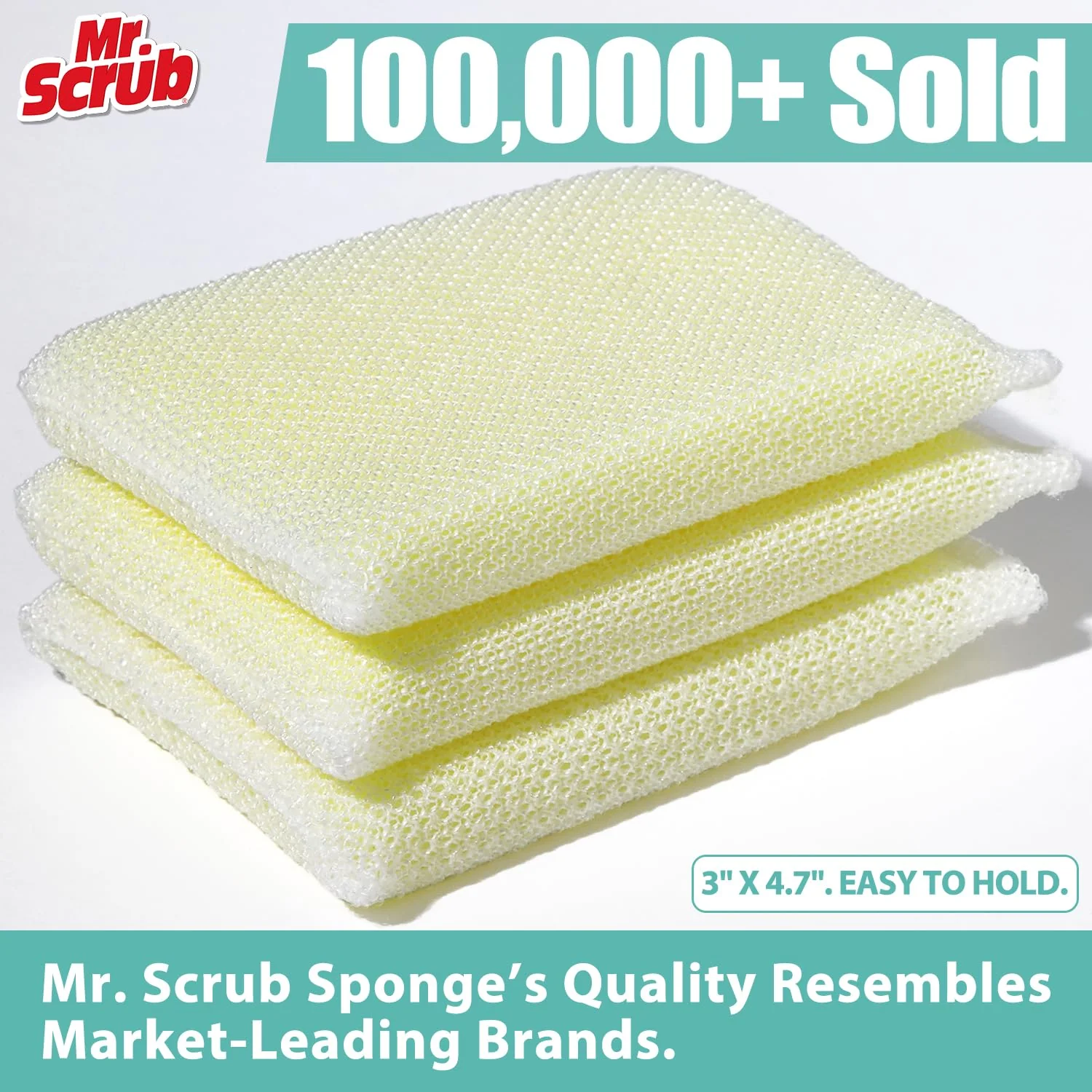 Sponges Kitchen Scrub Dish Sponge Scouring Pad, 24 Pads Cleaning Brush Dishwasher Soap Supplies, Dishwashing Dinnerware Towels Sink Pan Pot Cloth Rags Holder Bathroom Bathtub - Image 7