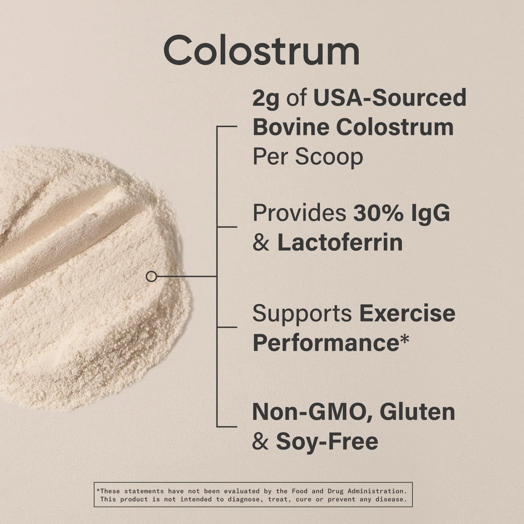 Sports Research® Bovine Colostrum Powder – Easy to Mix Superfood – Immunity Support & Gut Health w/ 30% IgG Antibodies - U.S. Sourced · Non-GMO · Gluten Free - 75 Servings (Unflavored) - Image 6