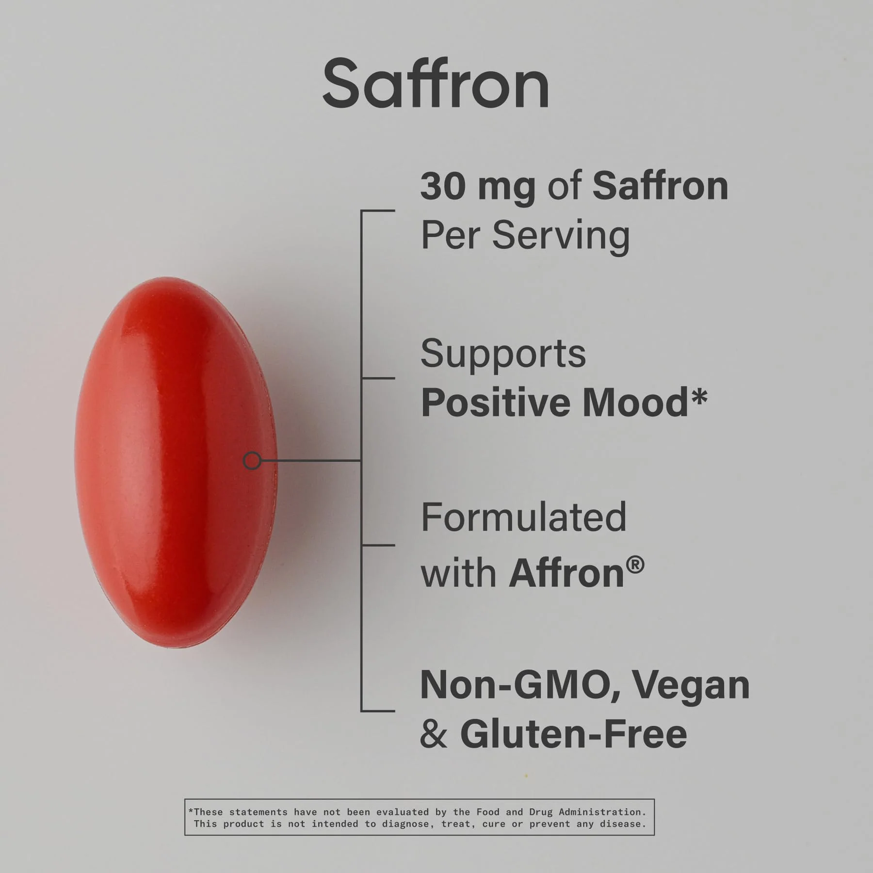 Sports Research® Pure Saffron Supplement, 30 mg - Mood & Stress Support - Made w/Affron® Saffron Extract - Vegan Certified · Non-GMO · Gluten Free – 60 Veggie Softgels - Image 7