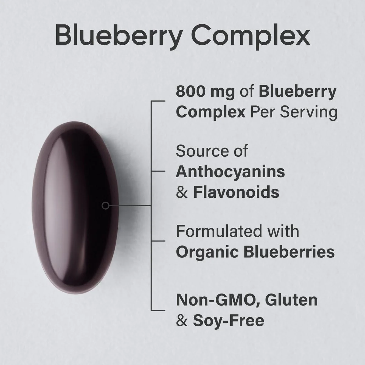 Sports Research Blueberry Capsules - Made from Organic Blueberries with Organic Extra Virgin Olive Oil - Non-GMO & Gluten Free - 60 Liquid Softgels - Image 8