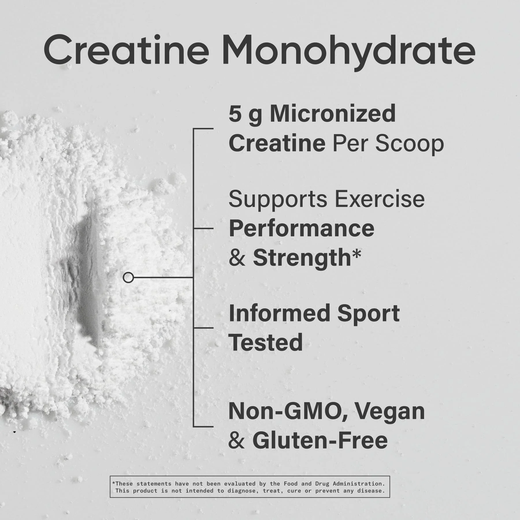 Sports Research Creatine Monohydrate - Gain Lean Muscle, Improve Performance and Strength and Support Workout Recovery - 5 g Micronized Creatine - 35.27 oz (Pack of 2) - Image 2