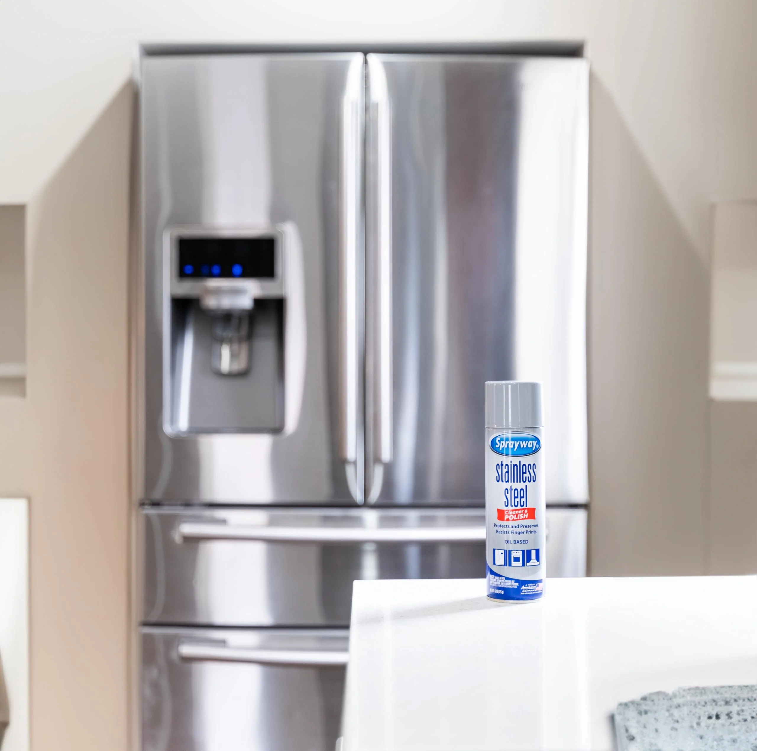 Sprayway Stainless Steel Cleaner Aerosol Spray (Oil-Based), 15oz, Pack of 6 | Cleans, Polishes, Protects | Resists Fingerprints, Foaming Action | Ideal for Stainless Steel Appliances & Surfaces - Image 2