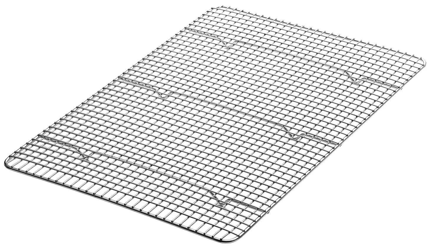 Spring Chef 11.8" x 17" Stainless Steel Cookie Cooling Rack - Oven Safe - Baking Rack for Bacon, BBQ, Jerky, Bread, Pizza, Cake - Fits Half Sheet Roasting Pan - Dishwasher Safe - Image 2