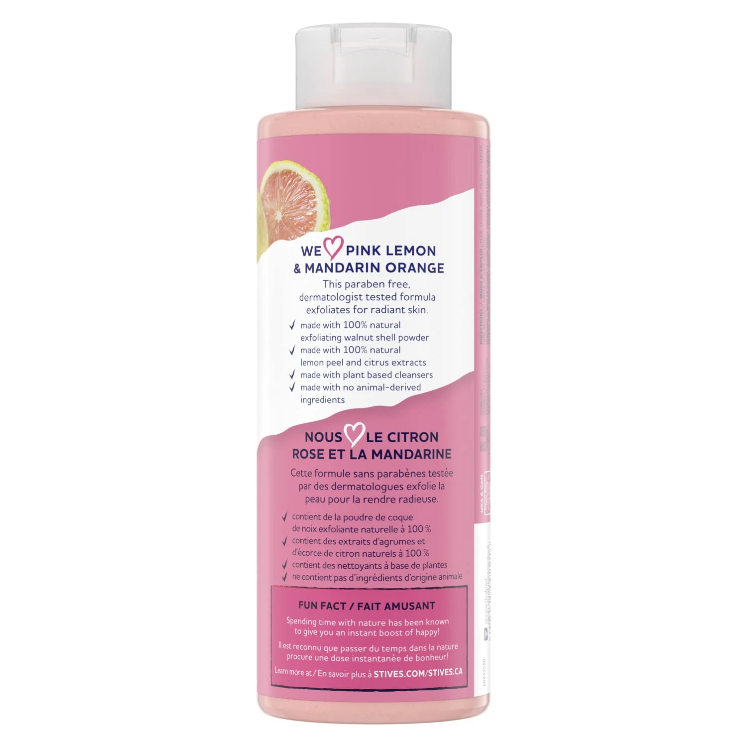 St. Ives Exfoliating Body Wash, Pink Lemon & Mandarin Orange 2-Pack – Made with 100% Natural Exfoliants for Glowing Skin, 16 Oz Ea - Image 7