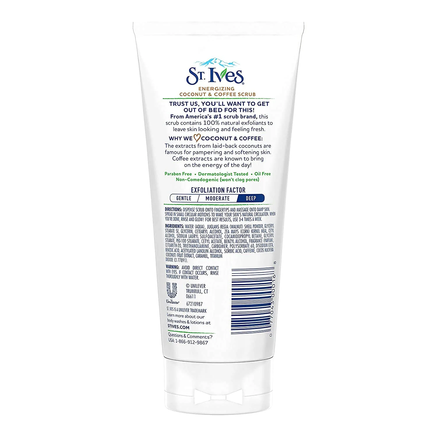 St Ives Scrub Energizing Coconut & Coffee 6 Ounce (Pack of 6) - Image 6