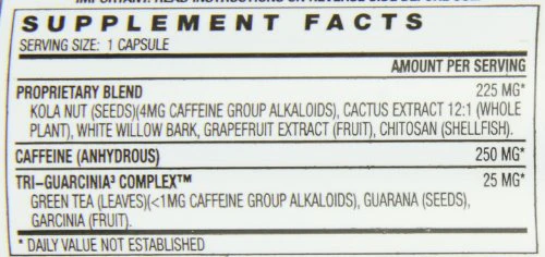 Stacker 3 Metabolizing Fat Burner with Chitosan, Capsules, 100Count Bottle - Image 3