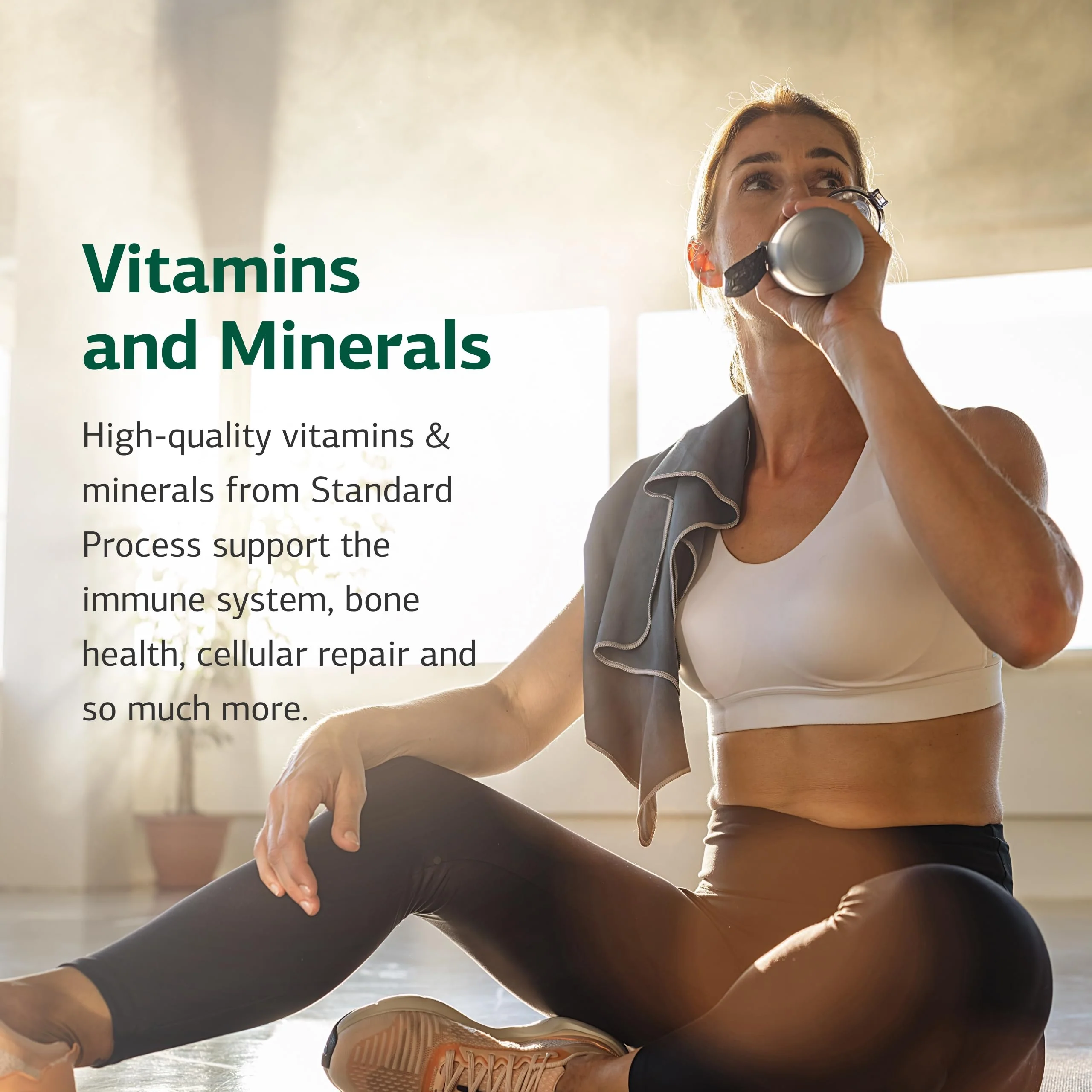 Standard Process Trace Minerals-B12 - Thyroid & Cell Functioning Support with Iodine, Zinc & Copper - Cartilage & Bone Health Aid - Non-Dairy & Non-Soy - 90 Tablets (90 Servings) - Image 3