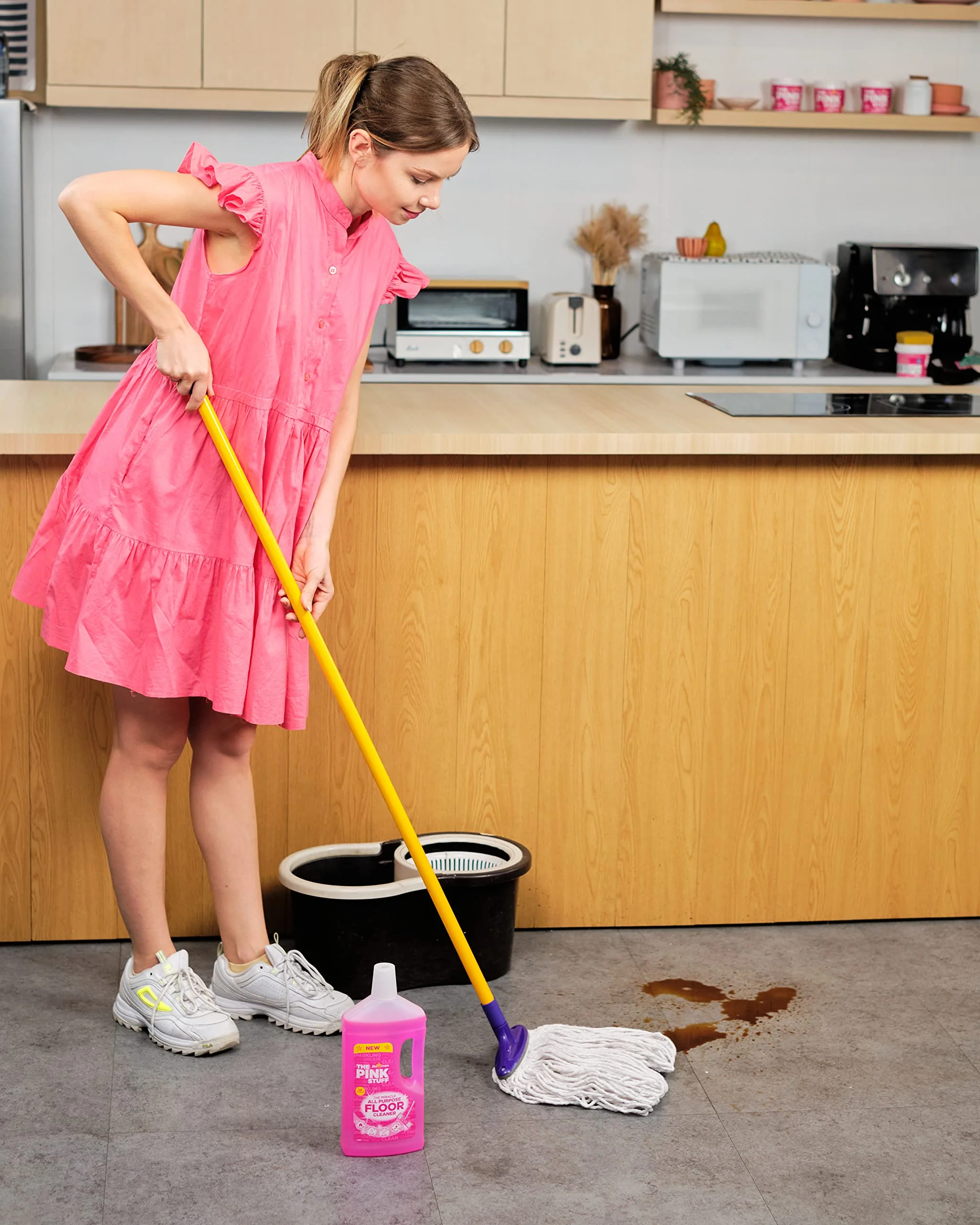 Stardrops - The Pink Stuff - The Miracle All Purpose Floor Cleaner, (82375),(Pack of 4) - Image 4