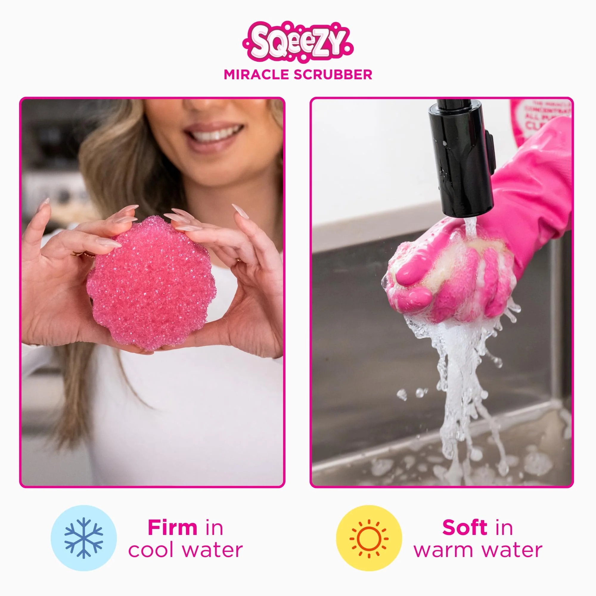 Stardrops – The Pink Stuff Ultimate Cleaning Pack – Miracle Cleaning Paste, Multi-Purpose Spray & Bathroom Foam – Cuts Grease, Removes Stains, Cleans Kitchens, Bathrooms, and More - Image 2