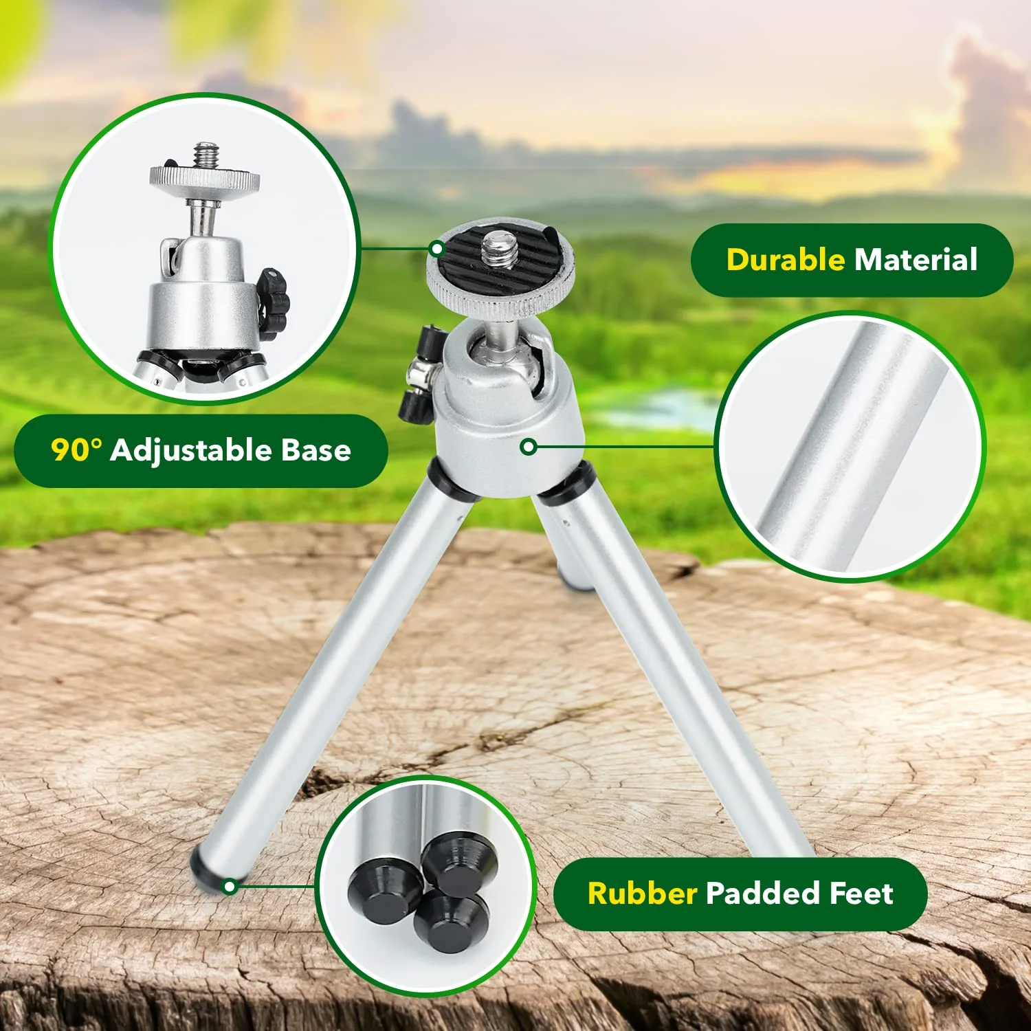 Starscope Monocular Telescope Smartphone Bundle - 10x42 Monoculars for Adults High Powered with Cell Phone Adapter | Bird Watching, Hunting, Hiking Pocket Scope | BAK4 Prism FMC Lens, Waterproof - Image 4