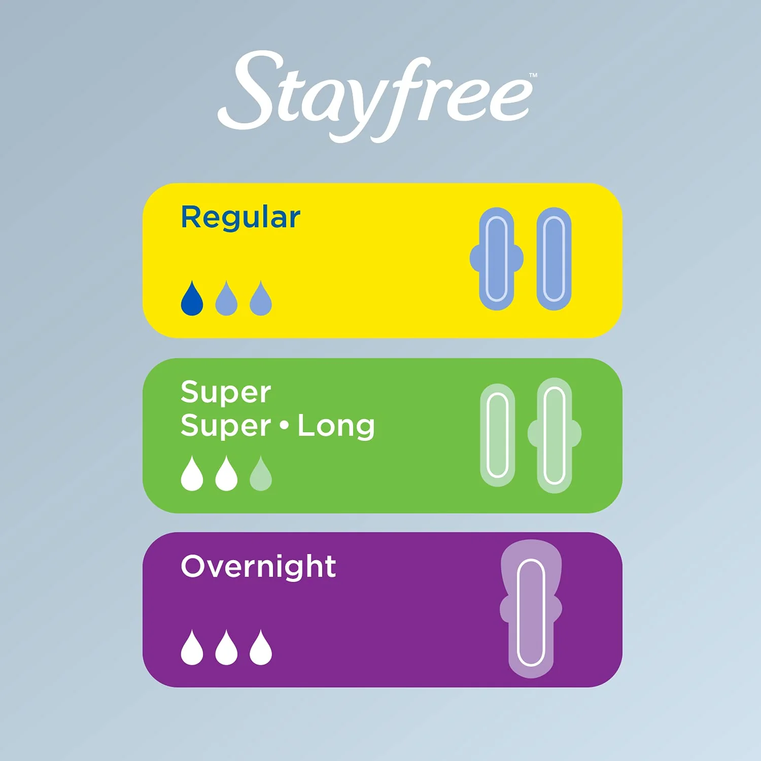 Stayfree Maxi Pads, Deodorant, 66 Count - Image 6