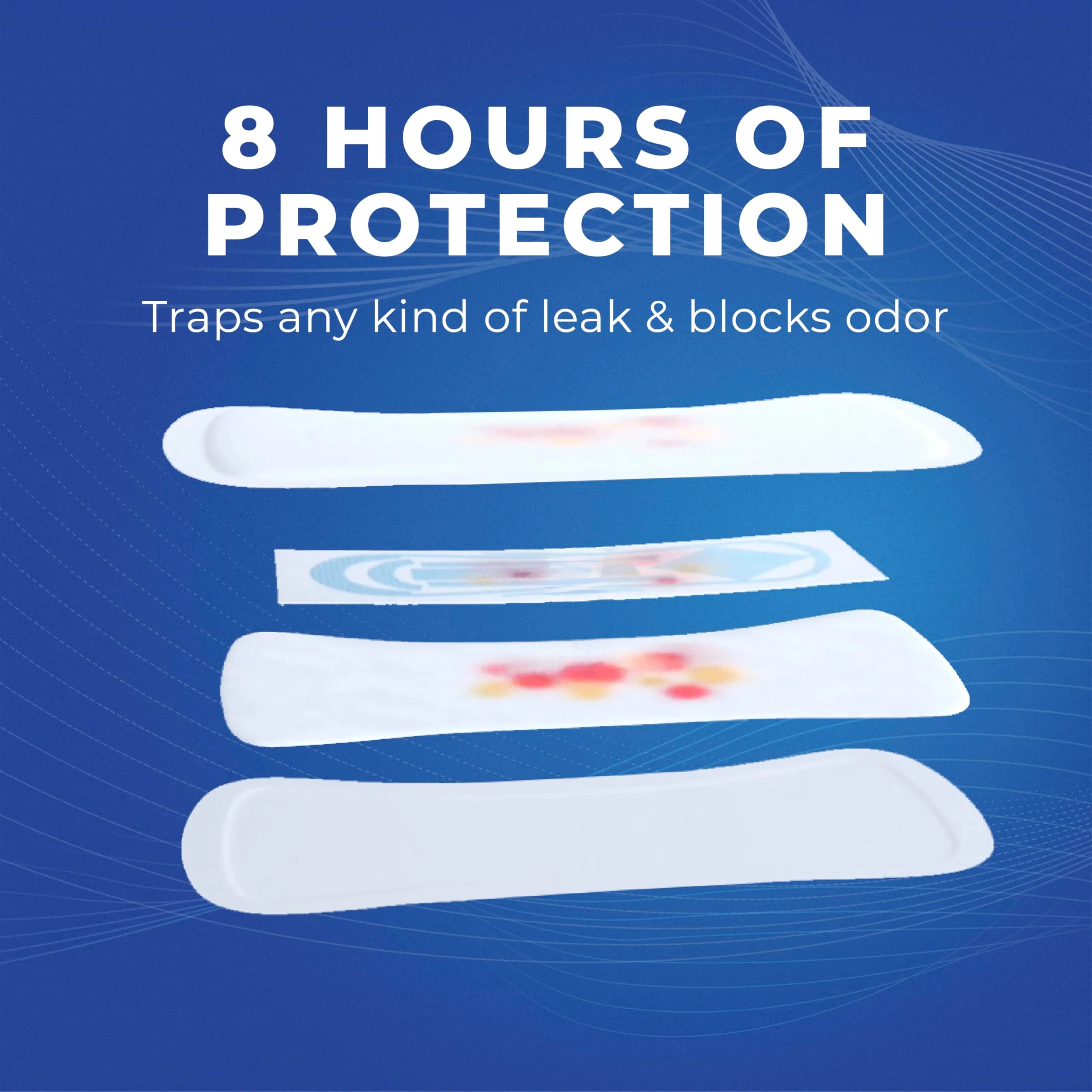 Stayfree Maxi Super Long Pads For Women, Wingless, Reliable Protection and Absorbency of Feminine Periods, 66ct - Image 4