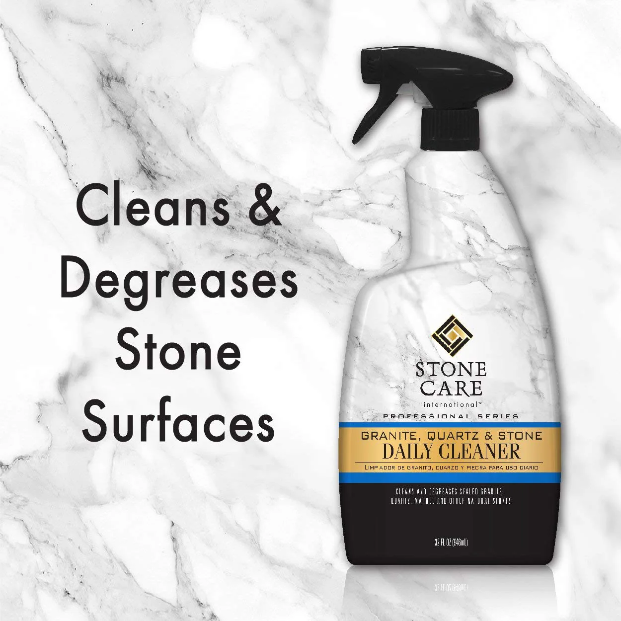 Stone Care International Daily Cleaner/Polish & Sealer Stone Care Kit for Granite, Quartz, Quartzite, Limestone Countertops - No residue, Superior Protection - Image 9