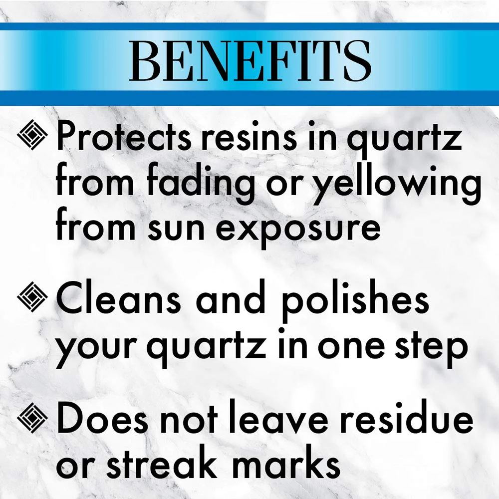 Stone Care International Quartz Cleaner and Polish - 24 Ounce (2 Pack) - Clean & Shine Your Quartz Countertops Islands and Stone Surfaces with UV Protection - Image 7
