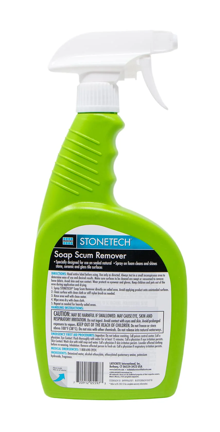 STONETECH Soap Scum Remover, 24OZ (709ML) Spray Bottle - Image 5