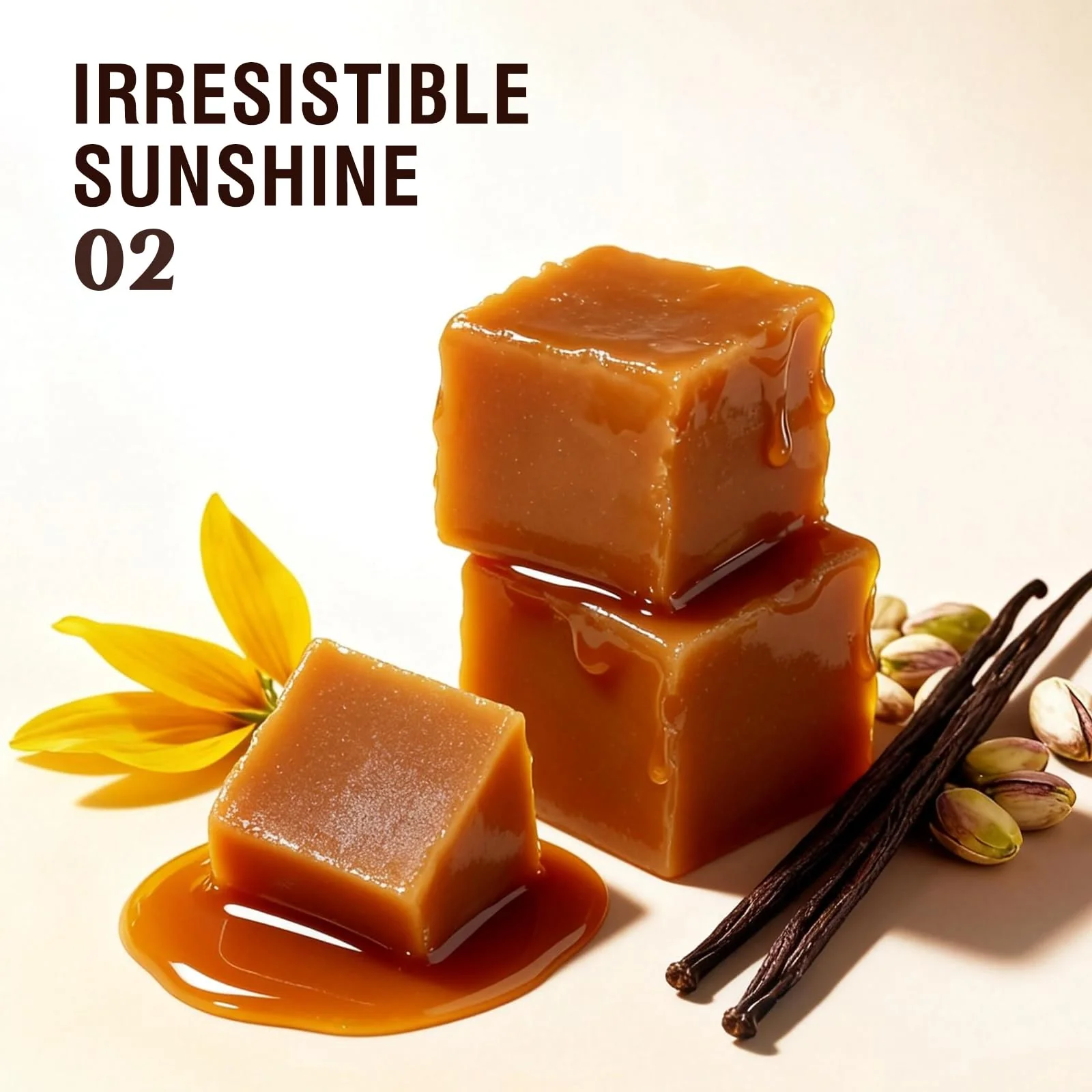Sttes Perfume 602# (Irresistible Sunshine) - Eau de Perfume 100ml (3.4fl oz) Vanilla Gourmet Tune (Caramel Vanilla Flavor) - Image 6