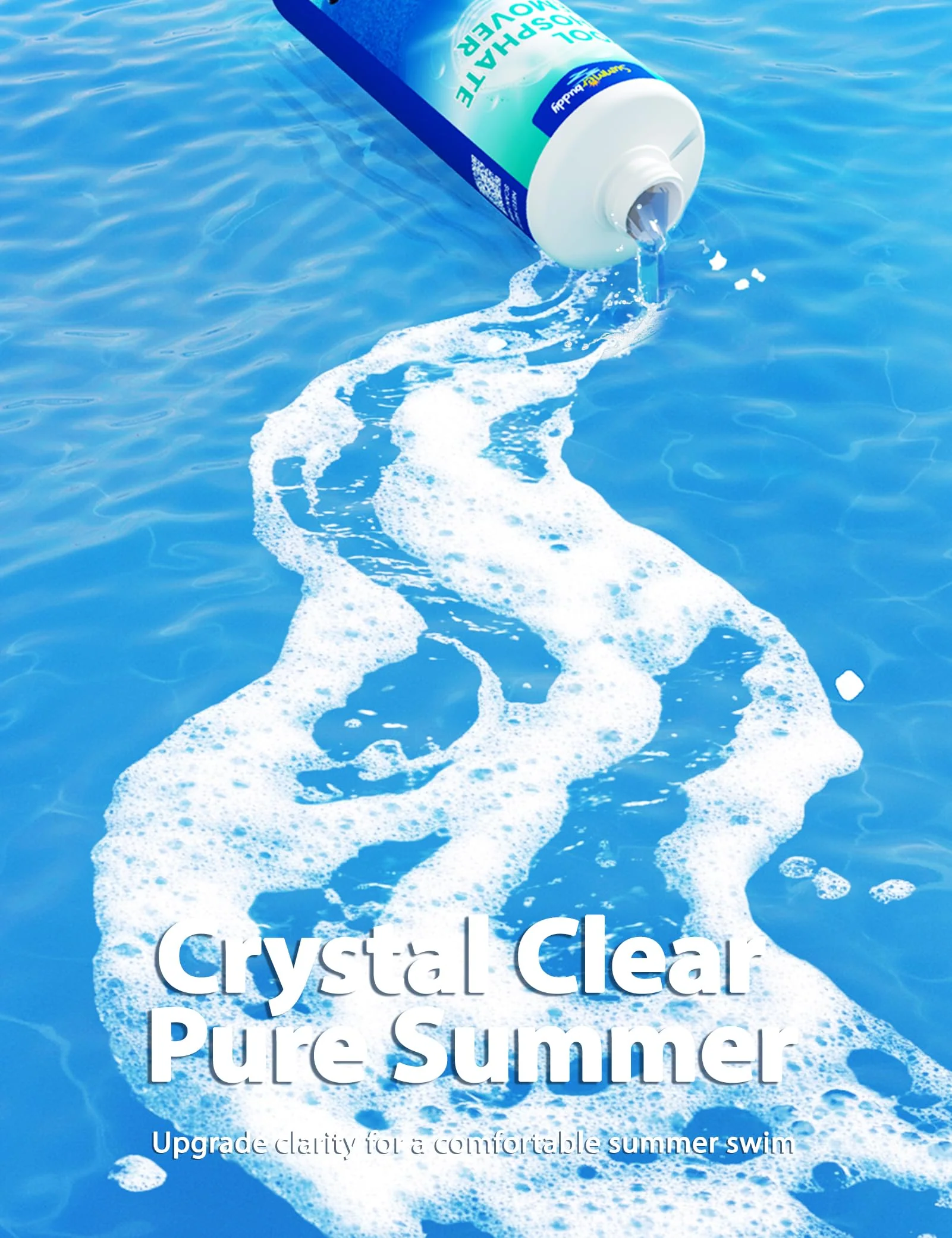 SUMMERBUDDY Pool Phosphate Remover,Advanced Phosphate Removal Pool Formula-Perfect for Swimming Pool Treatment to Make Your Pool Phosphate Free - Image 4