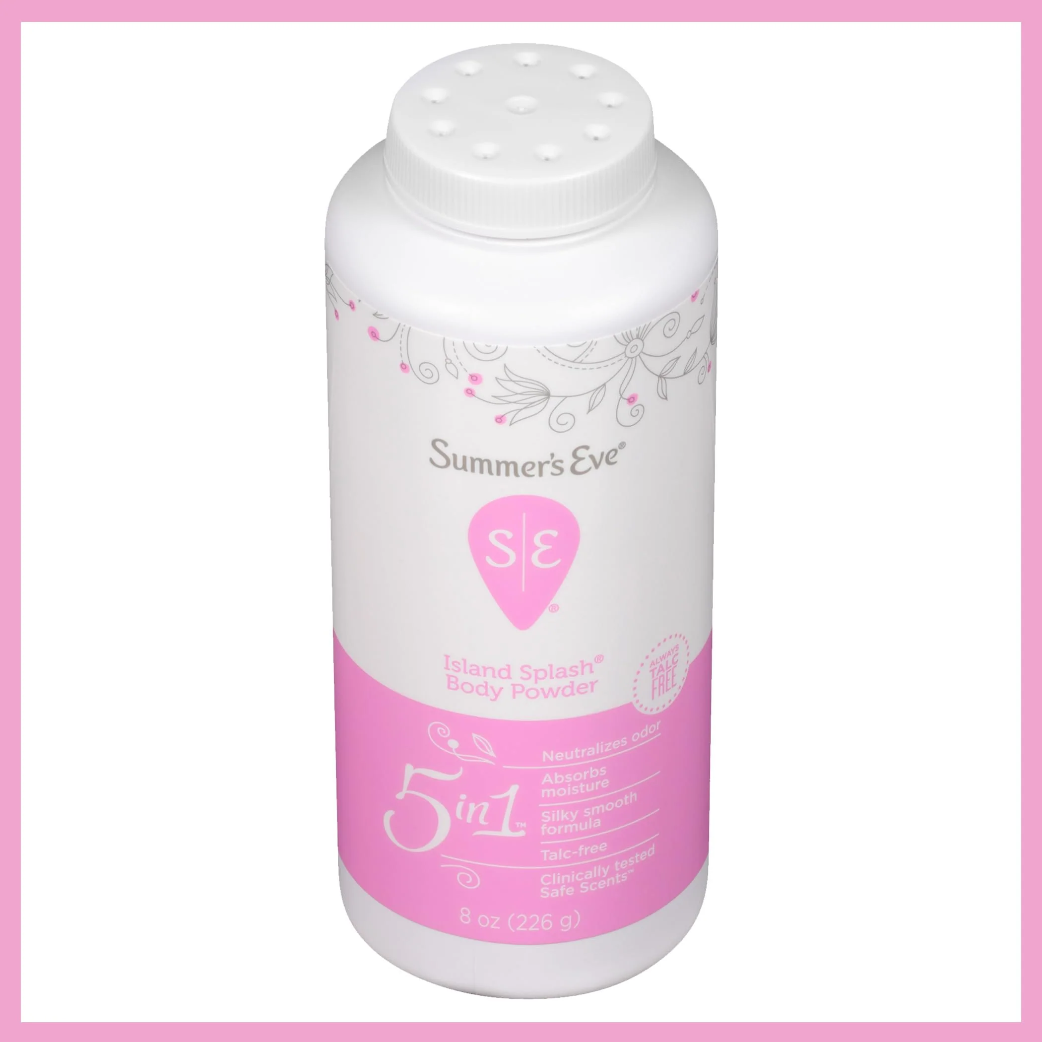 Summer's Eve Island Splash Body Powder for Women with Talc-Free, Odor-Neutralizing and Moisture-Absorbing Formula, 8 Oz, Pack of 3 - Image 7