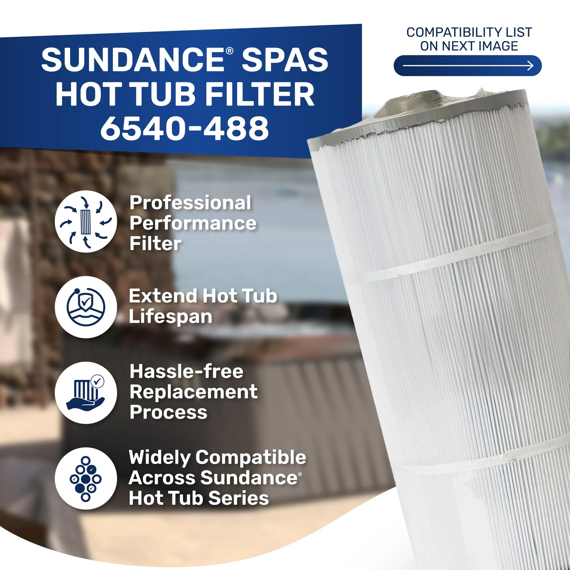 Sundance Spa Filter OEM 6540-488 - Image 7