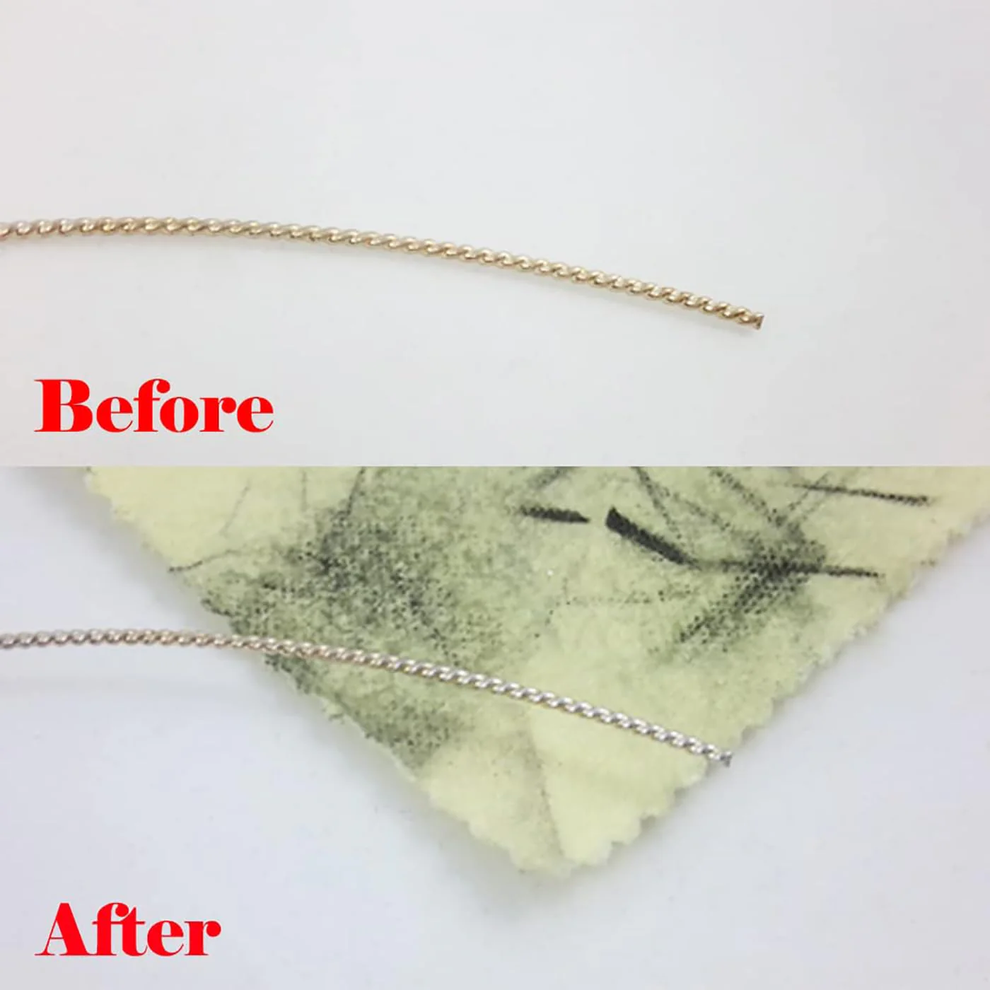 Sunshine 5 Polishing Cloths Jewelry Cleaner Tube Silver Brass Gold Copper - Image 2