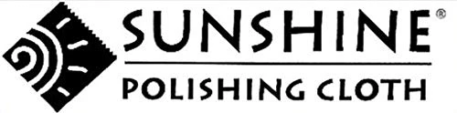 Sunshine Polishing Cloths, Bulk Pack, for Silver, Gold, Brass and Copper Jewelry (5 Pack) - Image 2