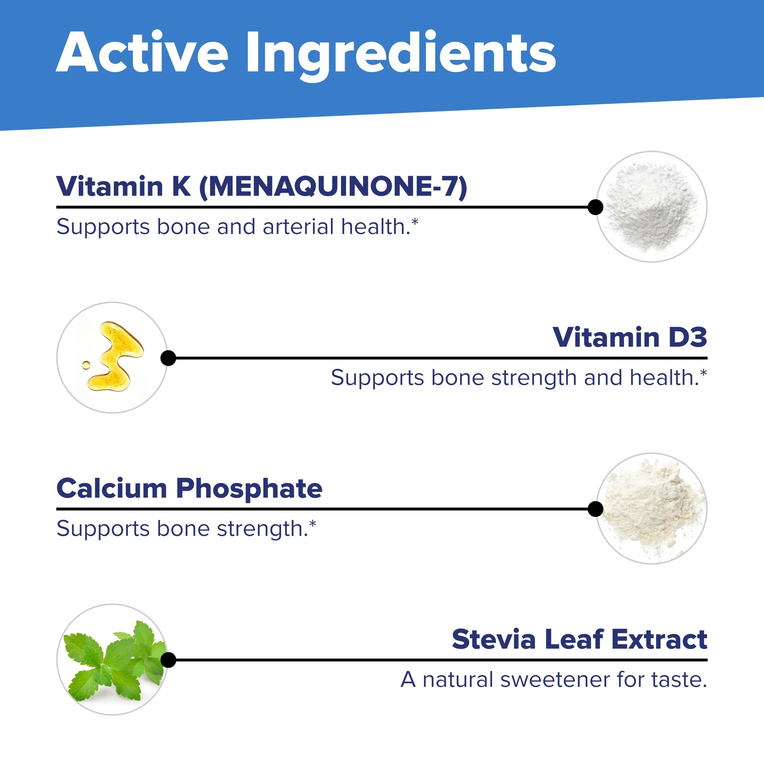 Superior Source K2 (MK-7) 100 mcg, with D3 (5,000 IU) Supplement, Quick Dissolve MicroLingual Tablets, 60 Count, Strengthen Bones, Cardiovascular & Immune System Support, Non-GMO - Image 4
