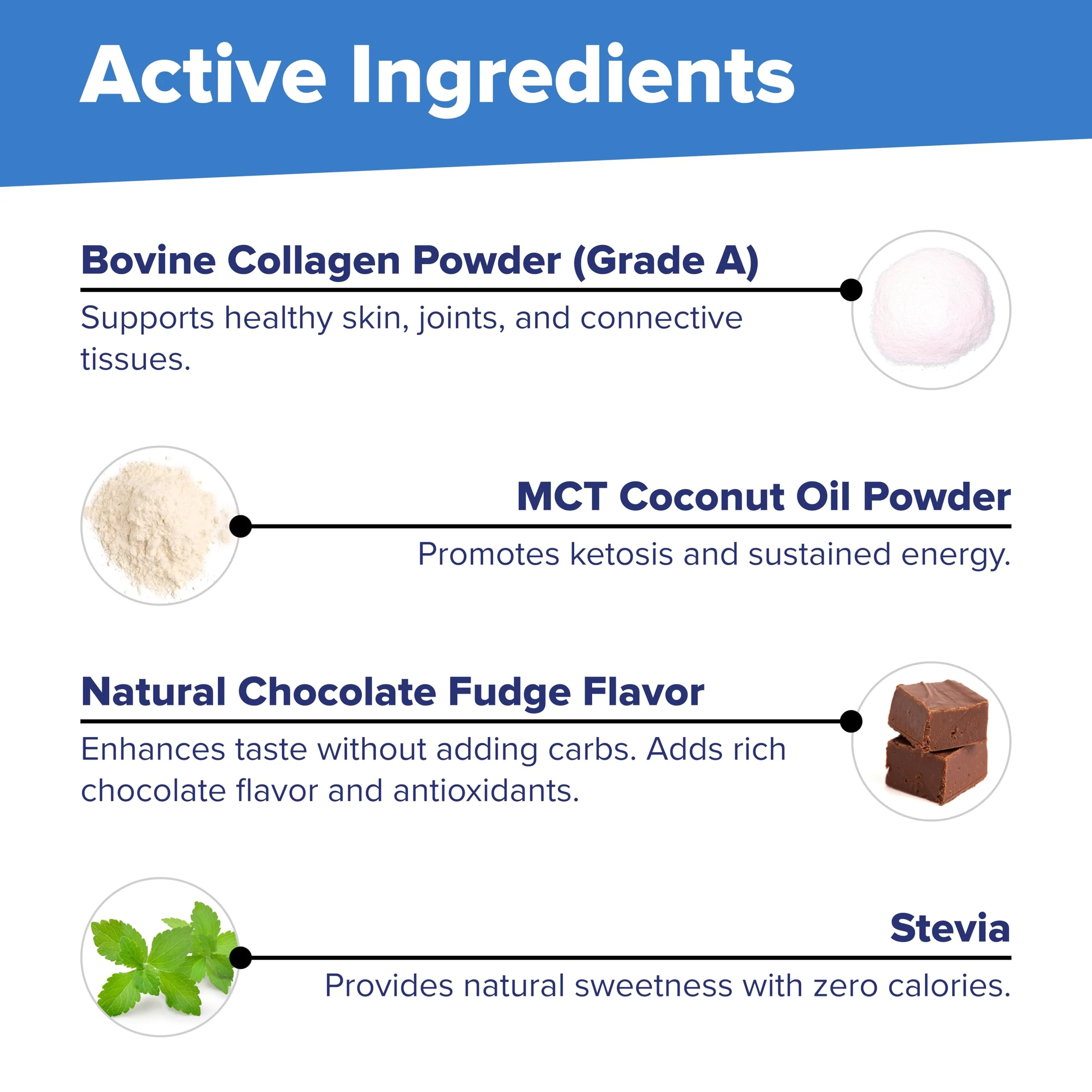 Superior Source Keto Collagen - Collagen Protein Powder with MCT Oil - Supports Hair, Skin, Nails & Joint Health - Dairy-Free - Chocolate, 14 oz - Image 3