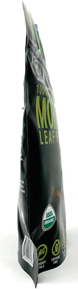 SUPREME HERBALS, 100% Raw and Pure Moringa Leaf Powder. Organic Certified Moringa Leaf. Natural Superfood with Essential Amino Acids, Antioxidants, and Omega 3, 8 oz Resealable Bag. - Image 6