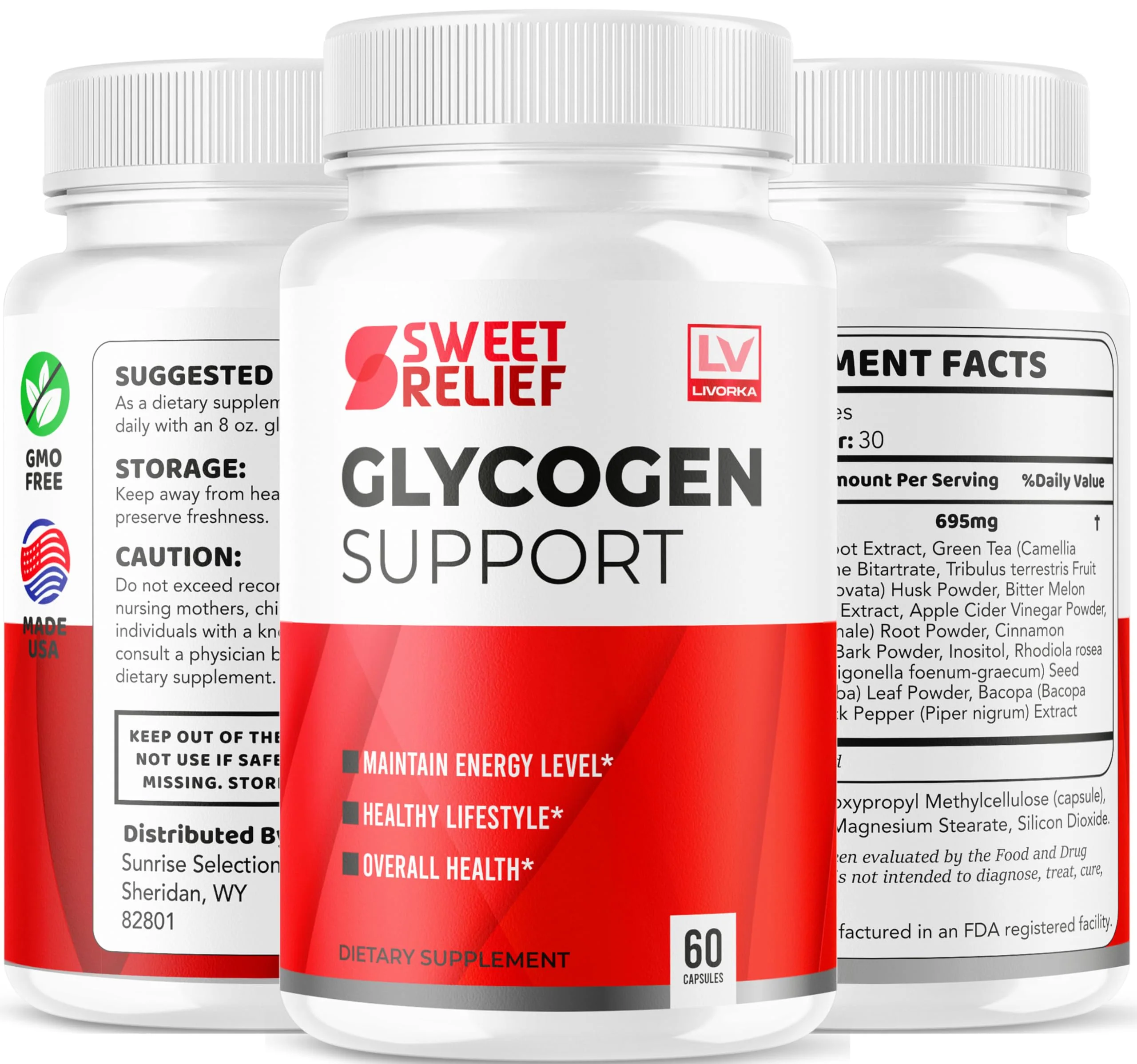 Sweet Relief Capsules - Official SweetRelief Advanced Premium Pills Supplement Support - Maximum Strength, All Natural Formula for Overall Health & Wellness Reviews, 60 Capsules for 1 Month - Image 2
