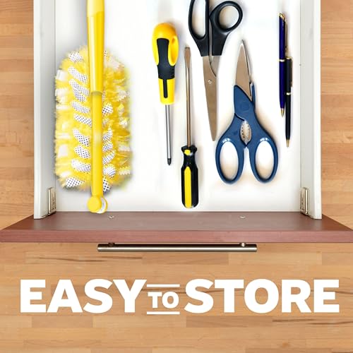 Swiffer Duster Kit with 3 ft Extendable Handle, Heavy Duty Dusting Starter Kit with 12 Refills, for Ceiling Fans, Vents and Hard to Reach Places - Image 5